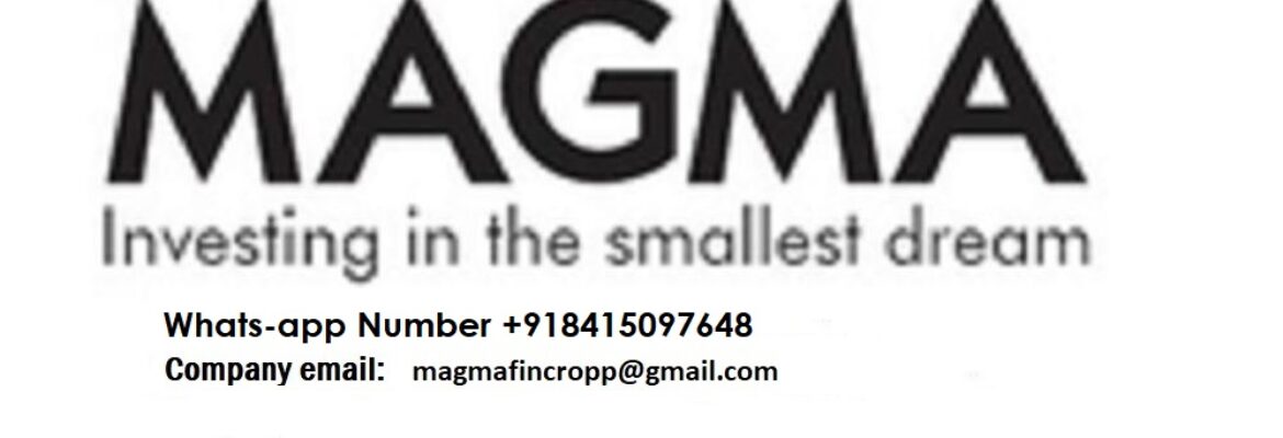 Excellent news! On Magma Loan